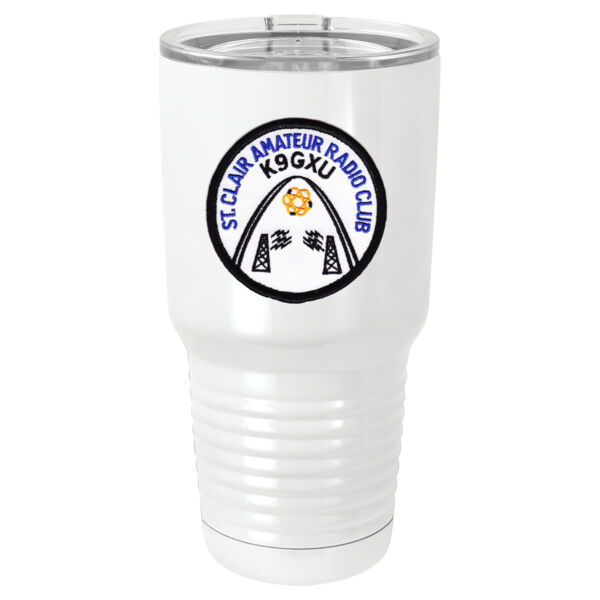 Polar Camel 30 oz. White Vacuum Insulated Tumbler w/Lid Thumbnail