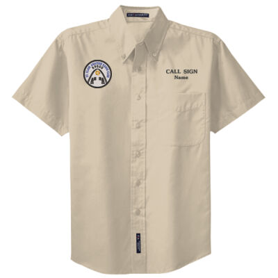 SCARC - Short Sleeve Button Down Shirt Thumbnail