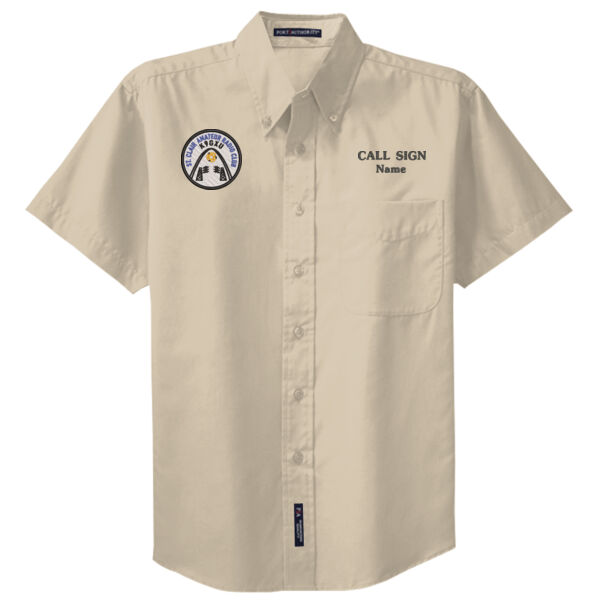 SCARC - Short Sleeve Button Down Shirt Thumbnail