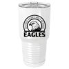 Sublimatable Polar Camel 30 oz. White Vacuum Insulated Tumbler w/Lid-bsai Thumbnail
