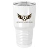 Sublimatable Polar Camel 30 oz. White Vacuum Insulated Tumbler w/Lid-bsai Thumbnail