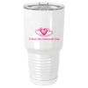 Sublimatable Polar Camel 30 oz. White Vacuum Insulated Tumbler w/Lid-bsai Thumbnail