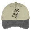 Two Tone Pigment Dyed Cap Thumbnail