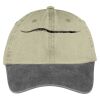 Two Tone Pigment Dyed Cap Thumbnail