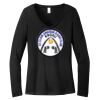 Women's Long Sleeve V Neck Tee Thumbnail