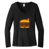 Women's Long Sleeve V Neck Tee Thumbnail