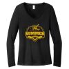 Women's Long Sleeve V Neck Tee Thumbnail
